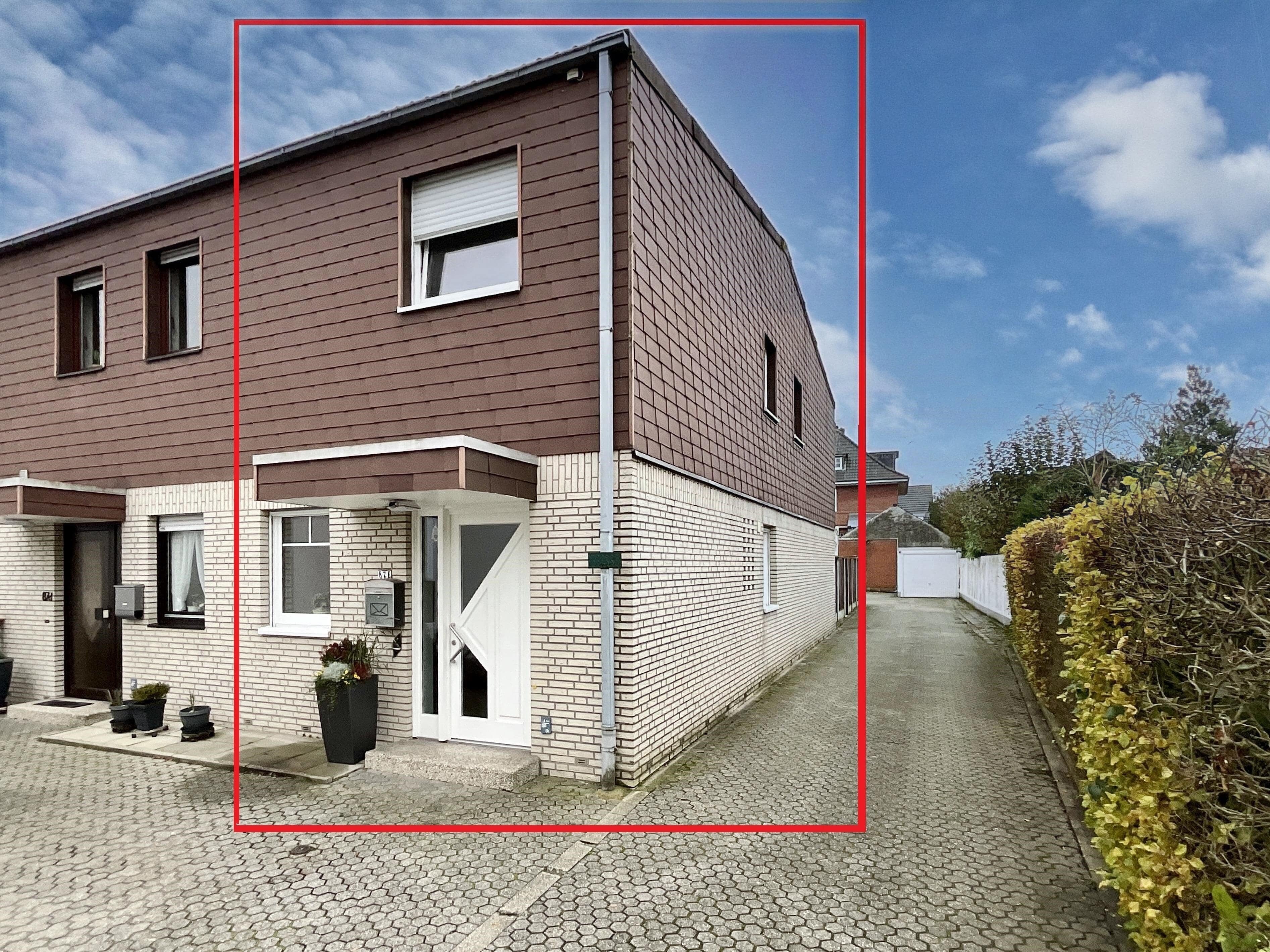 Reihenendhaus zum Kauf 219.000 € 3 Zimmer 84,6 m²<br/>Wohnfläche 242,6 m²<br/>Grundstück Wietesch Rheine 48431