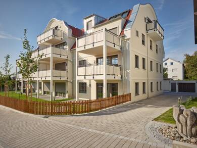 Terrassenwohnung zum Kauf provisionsfrei 594.000 € 4 Zimmer 110 m² EG Bahnhofstr. 30 Velden Velden 84149