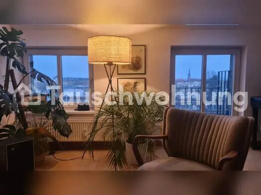 Wohnung zur Miete Tauschwohnung 690 € 2 Zimmer 58 m² 5. Geschoss Leipziger Vorstadt Dresden 01097