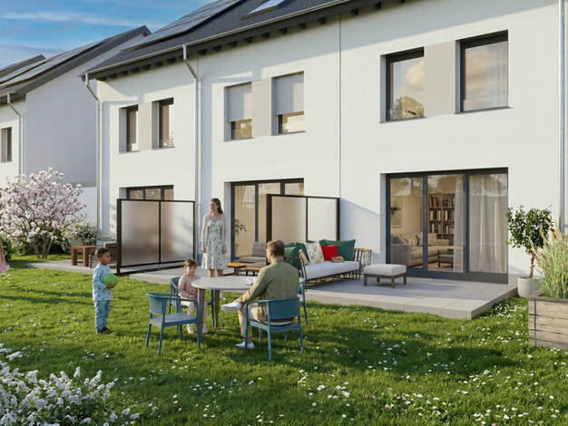 Reihenmittelhaus zum Kauf - Erstbezug provisionsfrei 589.900 € 5,5 Zimmer 142 m² 213 m² Grundstück frei ab 01.12.2026 Fuchskaule Elsdorf Porz 51145