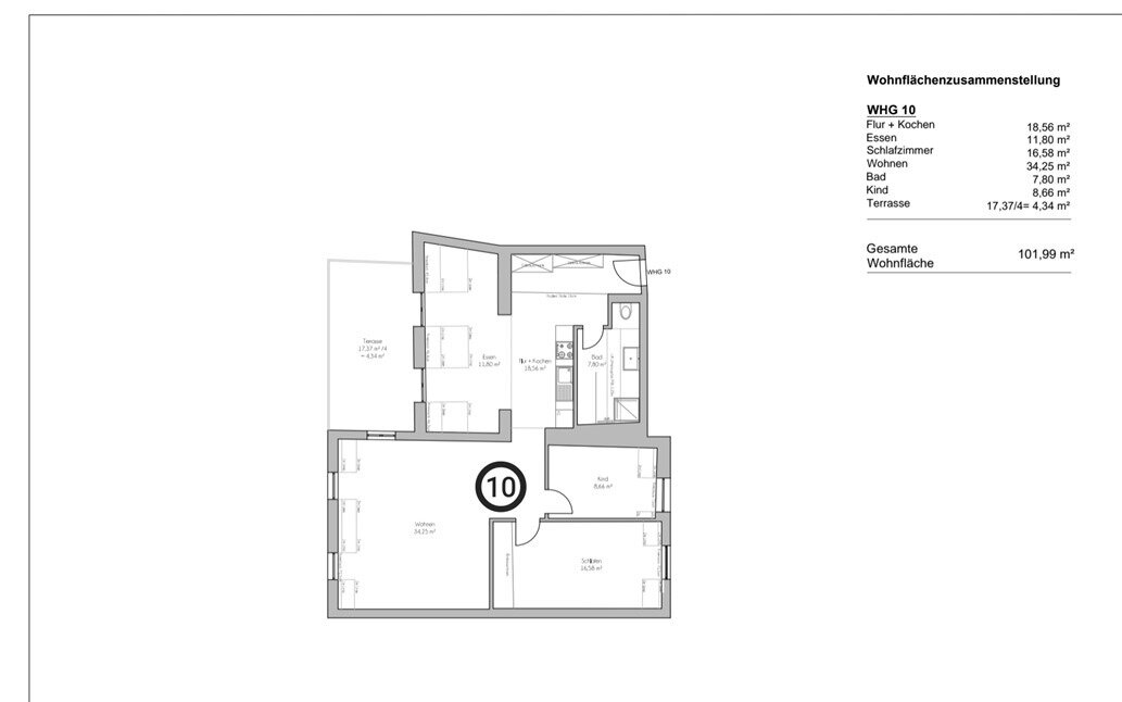 Terrassenwohnung zum Kauf provisionsfrei 745.000 € 3 Zimmer 102 m²<br/>Wohnfläche 4.<br/>Geschoss ab sofort<br/>Verfügbarkeit Altstadt Konstanz 78462