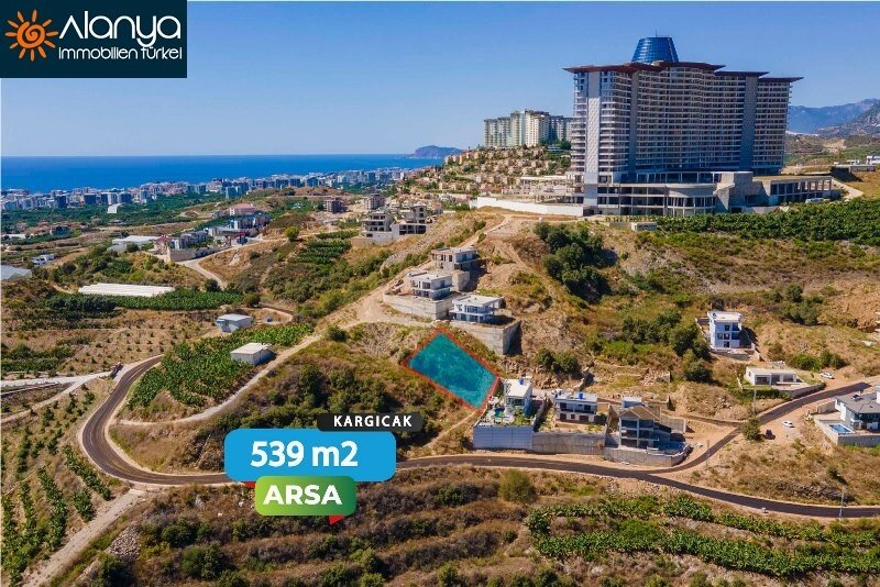 Grundstück zum Kauf provisionsfrei 220.000 € 539 m²<br/>Grundstück Kargicak Alanya