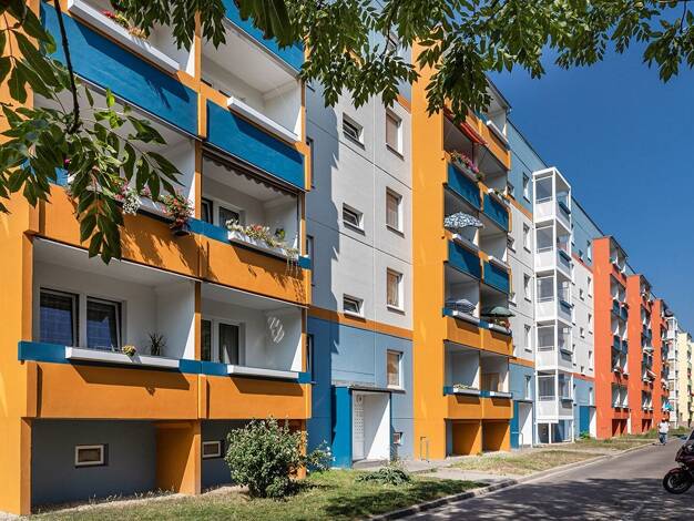 Wohnung zur Miete 367 € 2 Zimmer 45,6 m² 1. Geschoss frei ab 16.01.2026 Schwantesstr. 29 Schönefeld-Ost Leipzig 04347