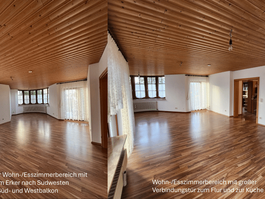 Wohnung zur Miete 1.390 € 4 Zimmer 136,4 m² Geschoss 1/3 frei ab 01.10.2026 Lampertheim Lampertheim 68623