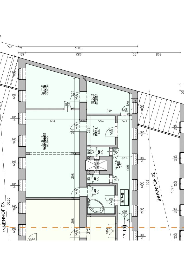 Wohnung zum Kauf 348.900 € 4 Zimmer 98,9 m²<br/>Wohnfläche 1.<br/>Geschoss Sechshauser Straße Wien 1150