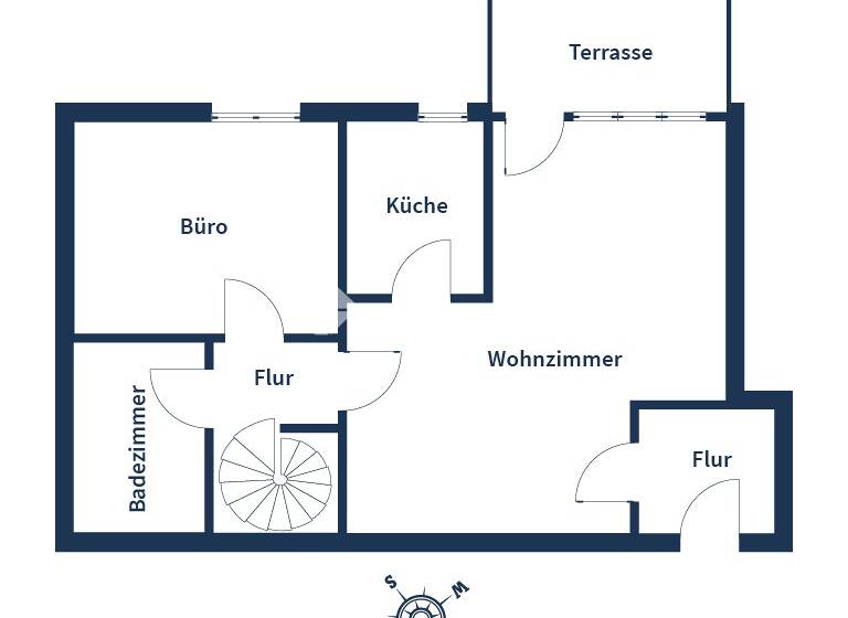 Wohnung zum Kauf 265.000 € 3 Zimmer 65 m²<br/>Wohnfläche 1.<br/>Geschoss Bergholz-Rehbrücke Nuthetal 14558