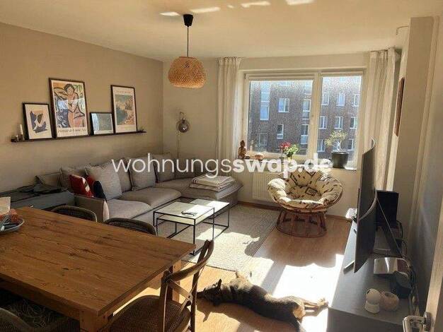 Studio zur Miete Tauschwohnung 952 € 3 Zimmer 66 m² 2. Geschoss Lokstedt Hamburg 22529