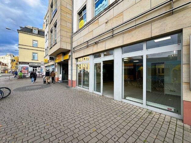 Laden zur Miete 23,88 € 62 m² Verkaufsfläche Äußere Neustadt Dresden 01099