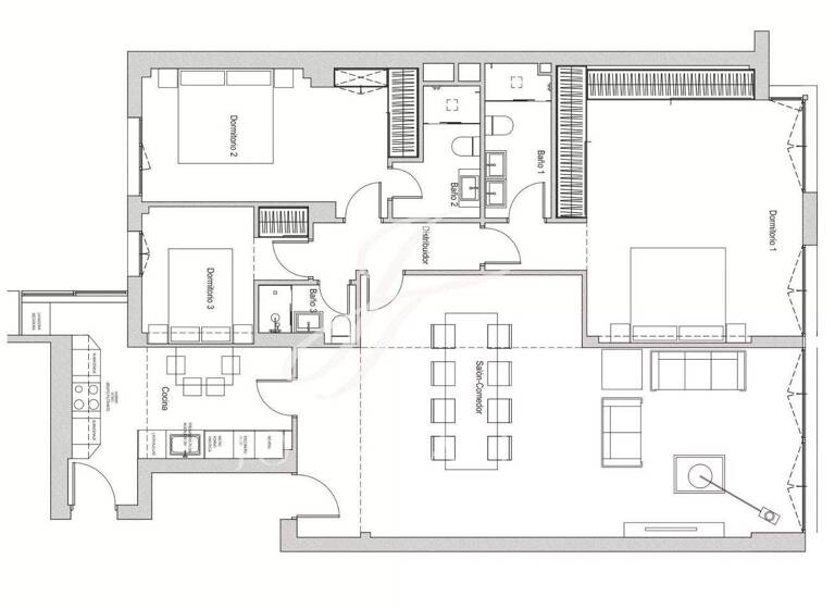 Studio zum Kauf provisionsfrei 3.200.000 € 200 m² 4. Geschoss Madrid 28001