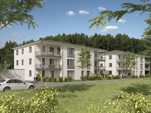 Wohnung zur Miete - Erstbezug 924 € 3,5 Zimmer 77 m² 3 Geschosse frei ab sofort Tiengen Waldshut-Tiengen 79761