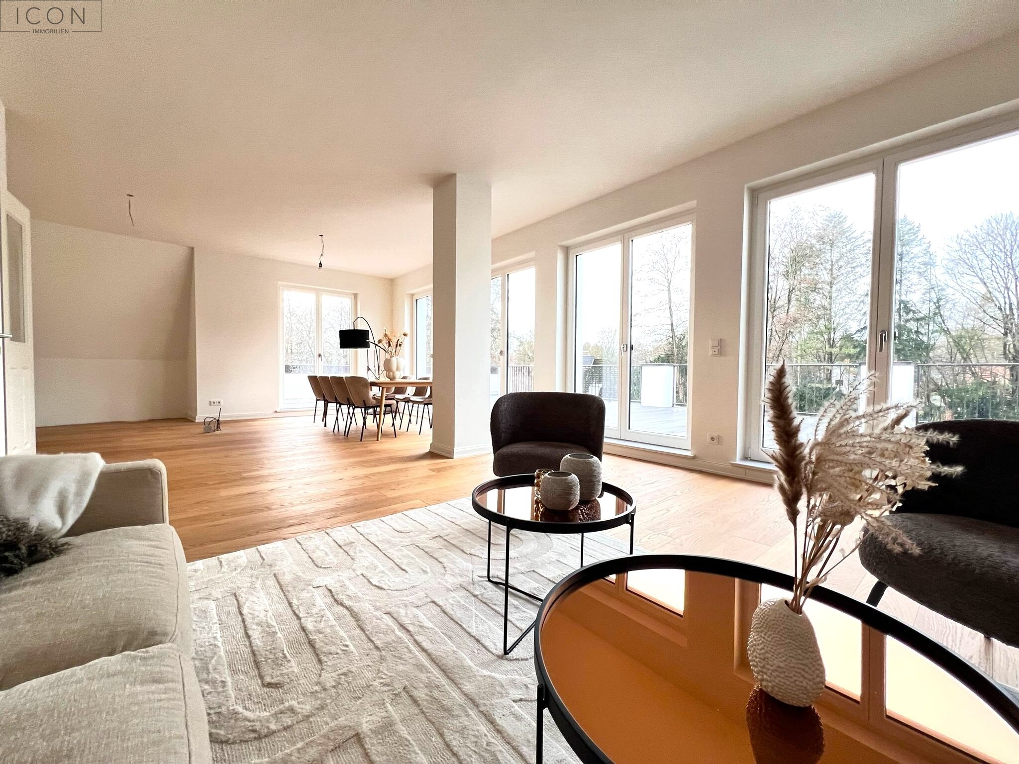 Penthouse zum Kauf 1.345.000 € 3 Zimmer 140,3 m²<br/>Wohnfläche 2.<br/>Geschoss Brückwiesenstraße 5 Groß Borstel Hamburg 22453