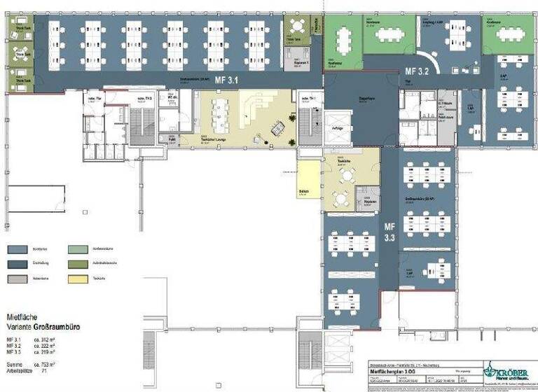 Büro zur Miete provisionsfrei 14 € 469 m² Bürofläche teilbar ab 224 m² Neu-Isenburg 63263