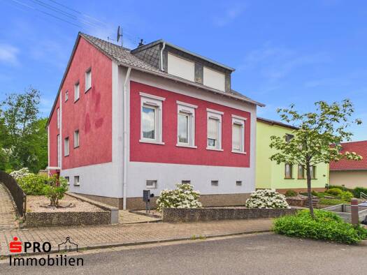 Mehrfamilienhaus zum Kauf 325.000 € 8 Zimmer 181 m² 711 m² Grundstück frei ab sofort Riegelsberg Riegelsberg 66292