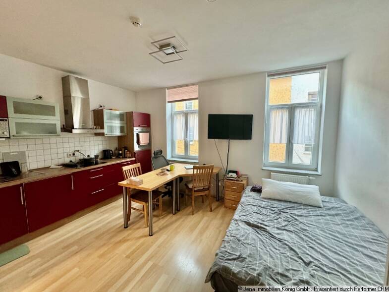 Wohnung zur Miete 500 € 1 Zimmer 25 m² frei ab 01.06.2025 Neugasse 7 Zentrum Jena 07743