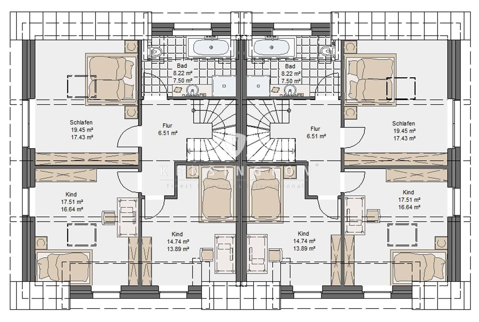 Doppelhaushälfte zum Kauf 759.000 € 5 Zimmer 160,6 m²<br/>Wohnfläche 698,5 m²<br/>Grundstück Rahlstedt Hamburg / Rahlstedt 22145