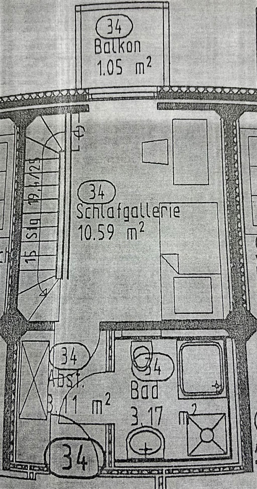 Wohnung zum Kauf 139.000 € 1,5 Zimmer 38,3 m²<br/>Wohnfläche Obertraubling Obertraubling 93083