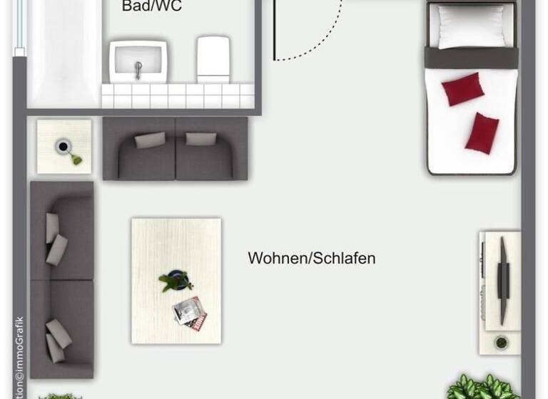 Wohnung zum Kauf 345.000 € 1 Zimmer 48,4 m²<br/>Wohnfläche Untergiesing-Harlaching München 81545