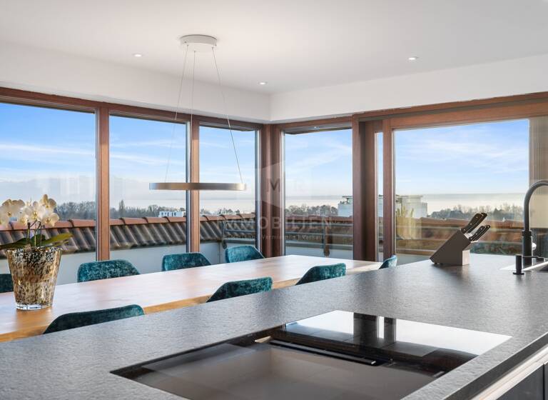 Penthouse zum Kauf 998.000 € 5,5 Zimmer 145 m²<br/>Wohnfläche 6.<br/>Geschoss Fischbach Friedrichshafen 88048