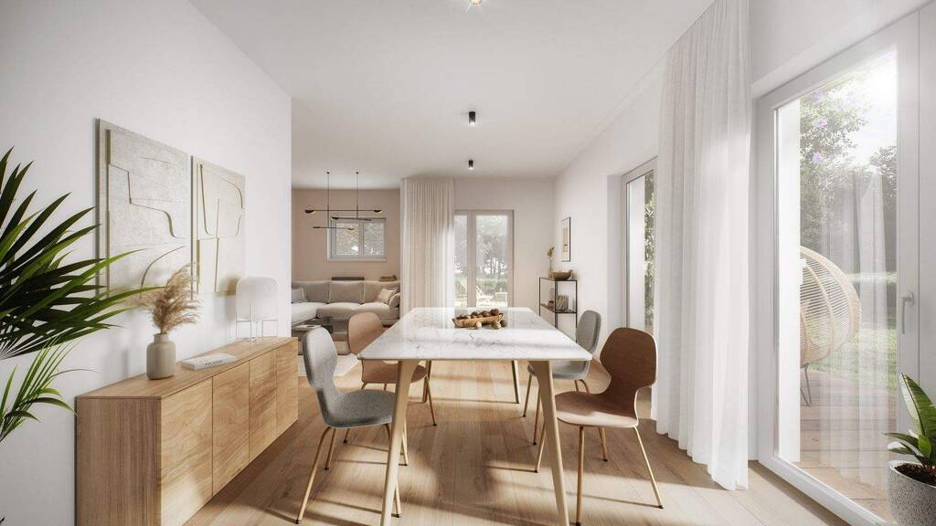 Einfamilienhaus zum Kauf - Erstbezug provisionsfrei 669.000 € 4,5 Zimmer 135,5 m² 408 m² Grundstück Lützschena-Stahmeln Leipzig 04159