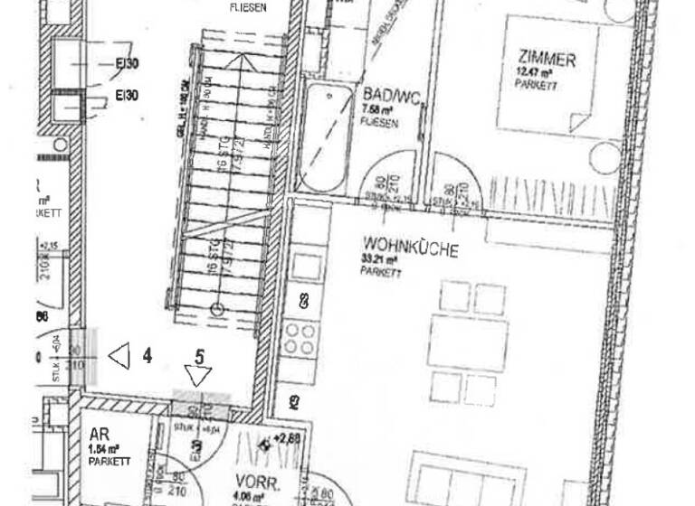 Wohnung zum Kauf 325.000 € 2 Zimmer 59 m² 1. Geschoss Schumanngasse Wien 1170