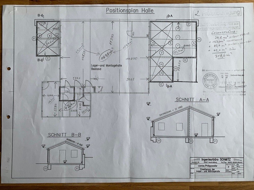 Freifläche zur Miete 950 € 209 m²<br/>Lagerfläche Philippsweiler Oberpierscheid / Philippsweiler 54649