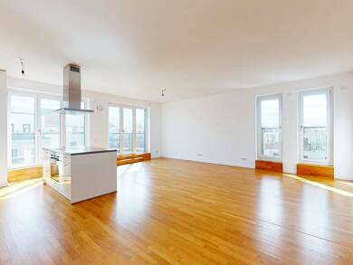 Penthouse zur Miete 1.855 € 3 Zimmer 111,8 m² 6. Geschoss frei ab 01.09.2025 Im Galluspark 10 Gallus Frankfurt am Main 60326