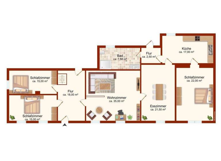 Einfamilienhaus zum Kauf 32.000 € 5 Zimmer 173 m² 2.976 m² Grundstück Rosefeld Libbesdorf / Rosefeld 06386