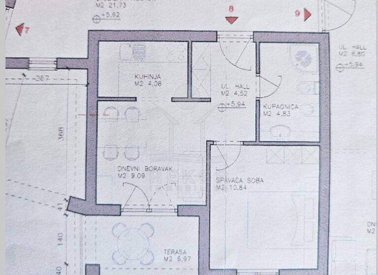 Wohnung zum Kauf 200.000 € 2 Zimmer 41 m² Primosten 22202
