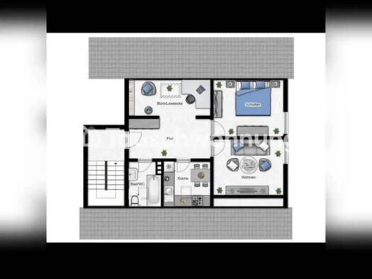 Wohnung zur Miete Tauschwohnung 400 € 2,5 Zimmer 50 m² 3. Geschoss Innenstadt Mitte 33617