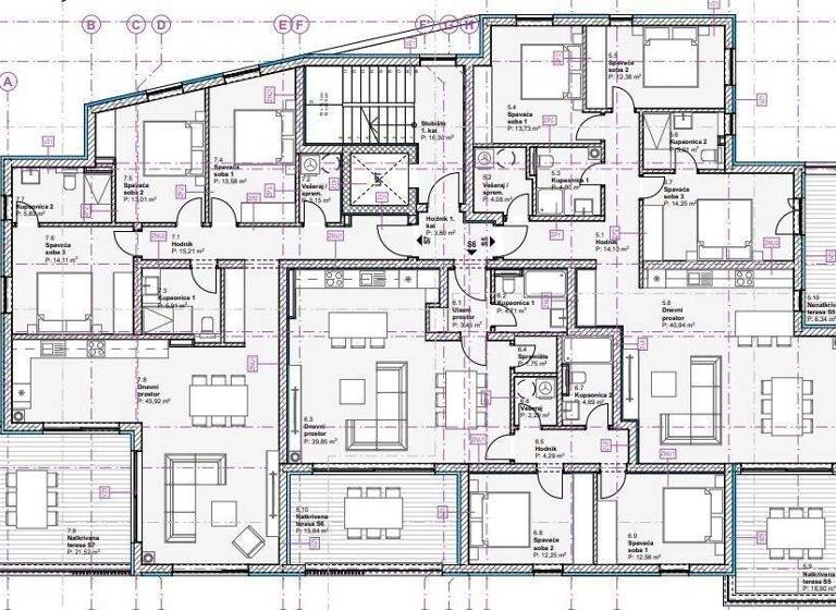 Wohnung zum Kauf 356.288 € 3 Zimmer 1. Geschoss Vodice 22211