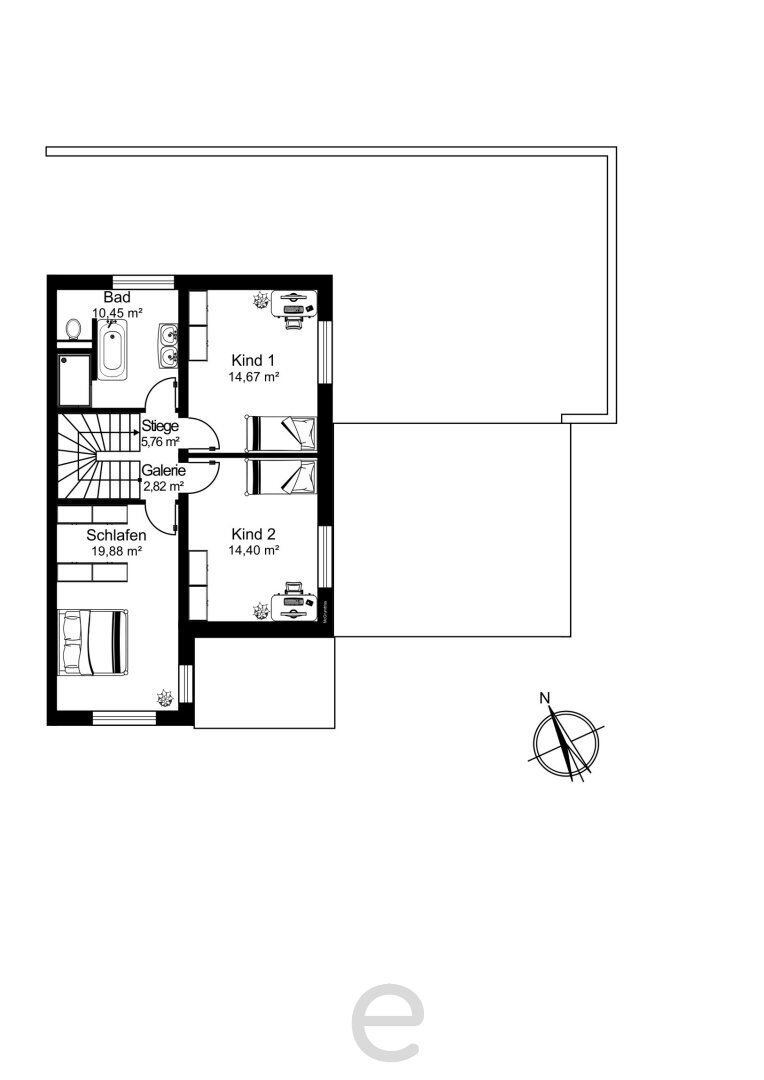 Doppelhaushälfte zum Kauf 686.000 € 5 Zimmer 129,6 m²<br/>Wohnfläche 441 m²<br/>Grundstück Leonding 4060