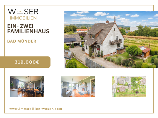 Einfamilienhaus zum Kauf 319.000 € 6 Zimmer 147 m² 1.551 m² Grundstück Bad Münder Bad Münder am Deister 31848