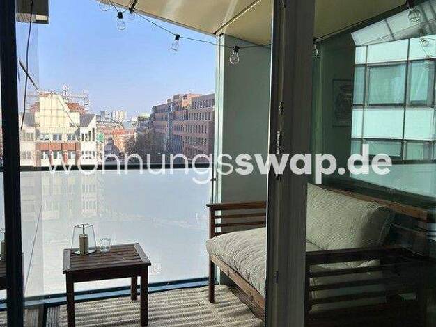 Studio zur Miete Tauschwohnung 1.210 € 2 Zimmer 72 m² 5. Geschoss Neustadt Hamburg 20355