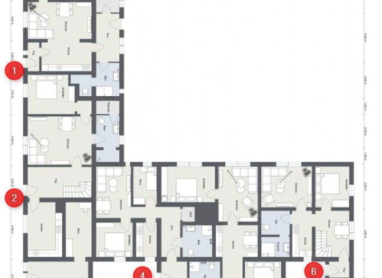 Mehrfamilienhaus zum Kauf provisionsfrei 849.000 € 24 Zimmer 535 m² 2.543 m² Grundstück Dorfstraße 12 Krummin 17440