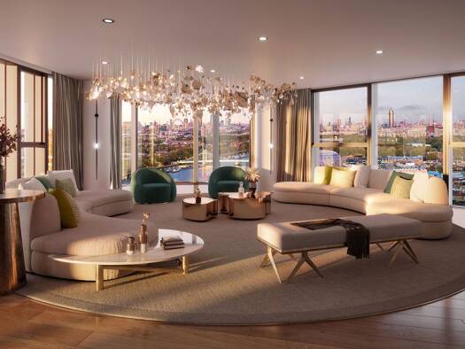 Wohnung zum Kauf 13.226.467 € 2 Zimmer 367,9 m² 1 Waterfront Dr  London SW10 0BF  UK London SW10