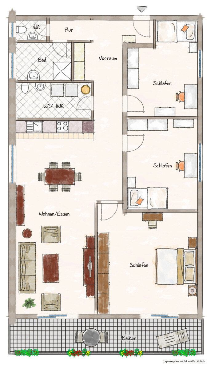 Wohnung zum Kauf 339.000 € 4 Zimmer 115 m²<br/>Wohnfläche 2.<br/>Geschoss Hopfgarten im Brixental 6361