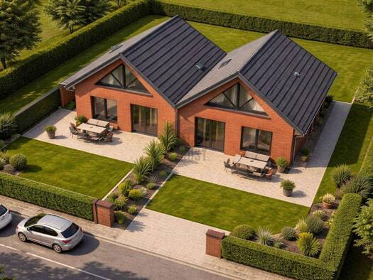 Mehrfamilienhaus zum Kauf - Erstbezug 599.000 € 6 Zimmer 182 m² 640 m² Grundstück Grafschaft Schortens Accum / Klein Ostiem 26419