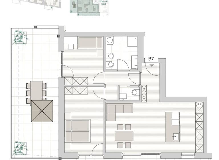 Wohnung zum Kauf 403.000 € 3 Zimmer 73,9 m² 2. Geschoss Leitach 55 Klausen 39043