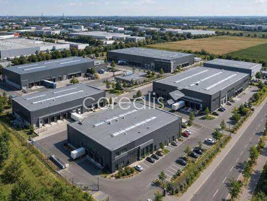 Lagerhalle zur Miete provisionsfrei 6.500 m² Lagerfläche teilbar ab 800 m² Styrum Mülheim an der Ruhr 45476