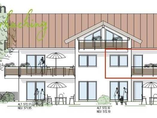 Wohnung zum Kauf provisionsfrei 797.000 € 3 Zimmer 81,6 m² EG Pfarrer Socher Straße 33 Oberhaching 82041