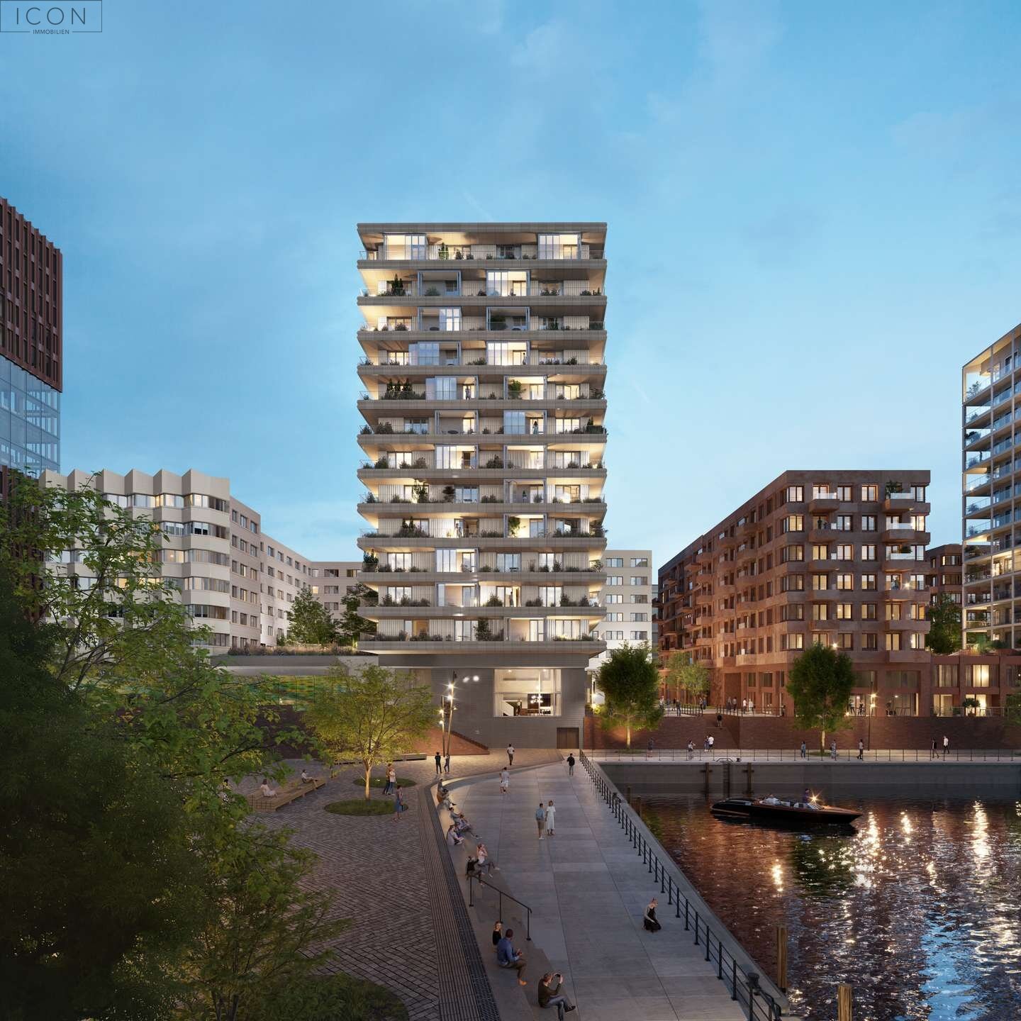 Wohnung zum Kauf provisionsfrei 615.000 € 2 Zimmer 51,6 m²<br/>Wohnfläche 2.<br/>Geschoss HafenCity Hamburg 20457