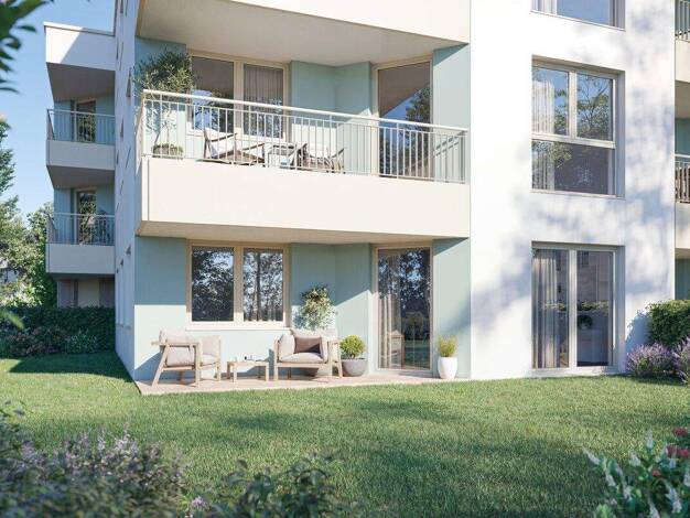 Wohnung zum Kauf - Neubau provisionsfrei 335.000 € 2 Zimmer 64,4 m² EG Gaulskopfstraße 14 Ober-Mörlen 61239