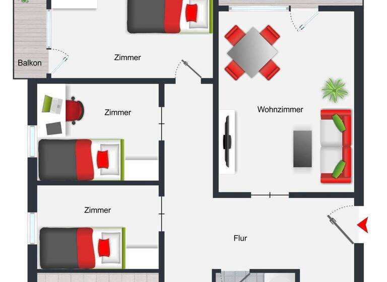 Wohnung zum Kauf 299.000 € 4 Zimmer 104 m² Hockenheim 68766