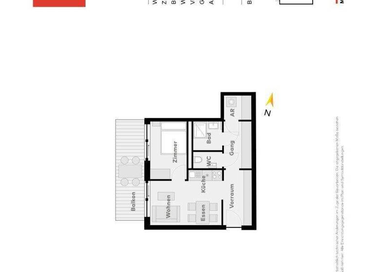 Wohnung zum Kauf - Erstbezug 249.000 € 2 Zimmer 39,5 m² 2. Geschoss Waldegg Linz 4020