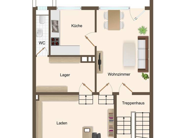 Mehrfamilienhaus zum Kauf 228.000 € 6 Zimmer 159 m² 410 m² Grundstück Schinkel-Ost Osnabrück 49084
