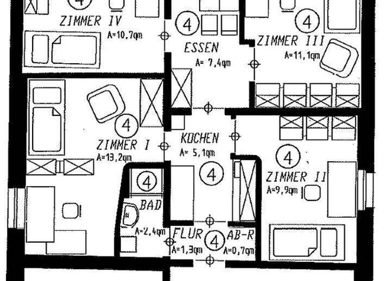 Wohnung zum Kauf 319.000 € 4 Zimmer 61,8 m² Mauritz Münster 48155