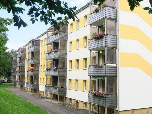 Wohnung zur Miete nur mit Wohnberechtigungsschein 327 € 4 Zimmer 70 m² 3. Geschoss Franz-Petrich-Straße 60c Innenstadt Gera 07546