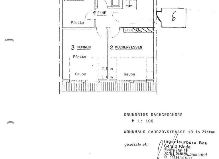 Wohnung zur Miete 370 € 3 Zimmer 75 m² frei ab sofort Zittau 02763