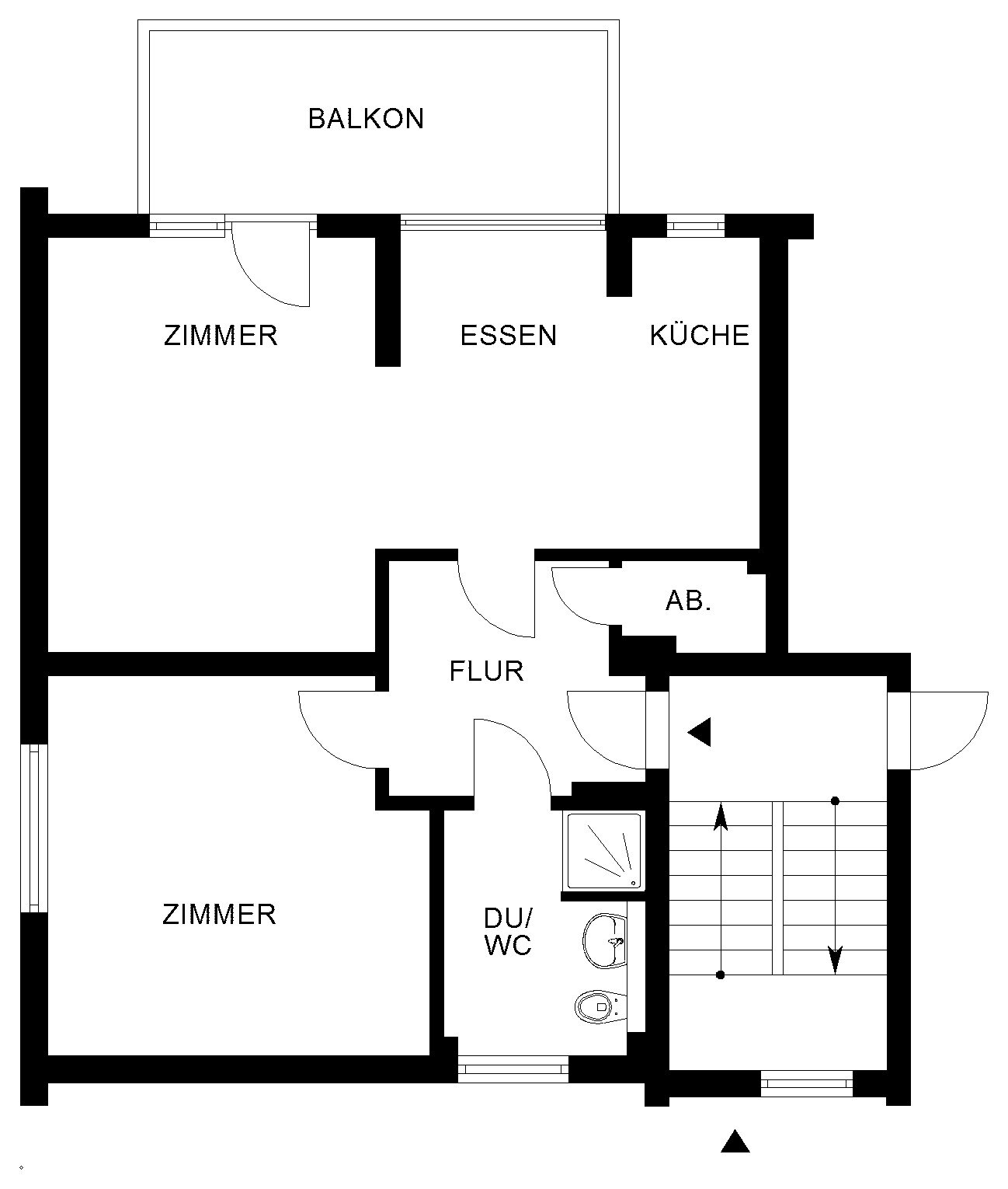 Wohnung zur Miete 612 € 2 Zimmer 64,1 m²<br/>Wohnfläche 1.<br/>Geschoss 01.03.2025<br/>Verfügbarkeit Vogtlandweg 5 Laagberg Wolfsburg 38440