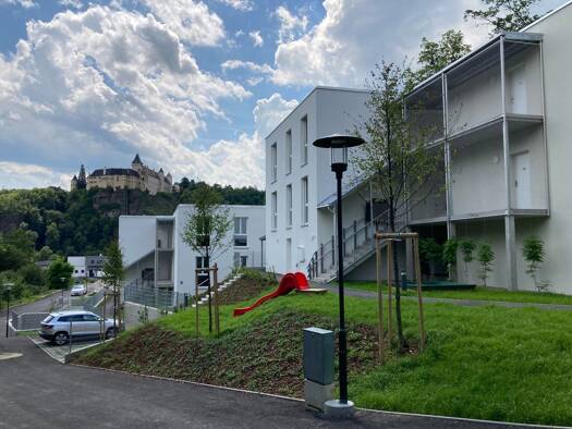 Wohnung zur Miete - Erstbezug 869 € 3 Zimmer 79,8 m² 1. Geschoss Rosenburg 3573